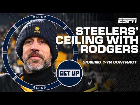FINALLY AN ANSWER 👏 Reacting to Aaron Rodgers’ decision to return to the Steelers | Get Up