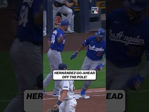 TEO FOR THREE! And the Dodgers take the lead! #MLB #Dodgers #Baseball #TeoHernandez