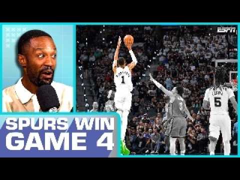 Spurs dominate Game 4… Are the Thunder in trouble? | The Domonique Foxworth Show
