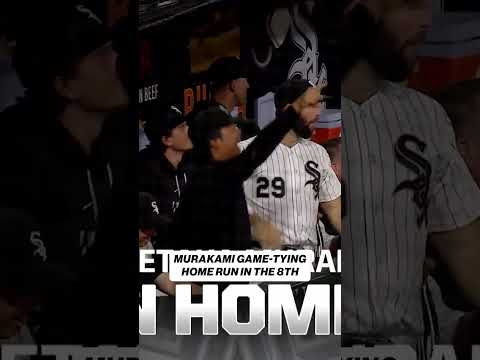Munetaka Murakami is CLUTCH 💪 #murakami #whitesox #mlb #homerun