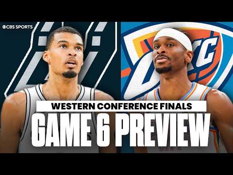 Western Conference Finals Game 6 Preview: Spurs vs. Thunder | Predictions & Picks to Win ✅