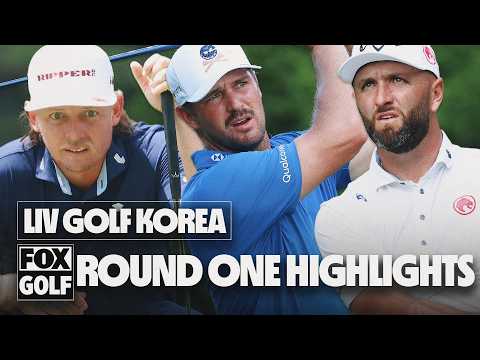 LIV Golf Korea: Round One Highlights ⛳️ Golf on FOX