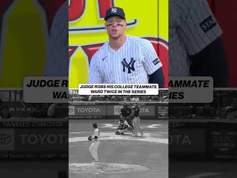 Aaron Judge and Taylor Ward were teammates at Fresno State in 2013 👀 #mlb #baseball #yankees