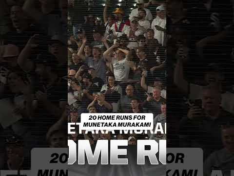 MURAKAMI KEEPS HITTING HOMERS! #whitesox #mlb #baseball