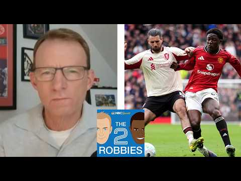 ‘Dynamic’ Kobbie Mainoo shines for Man United against Liverpool | The 2 Robbies Podcast | NBC Sports