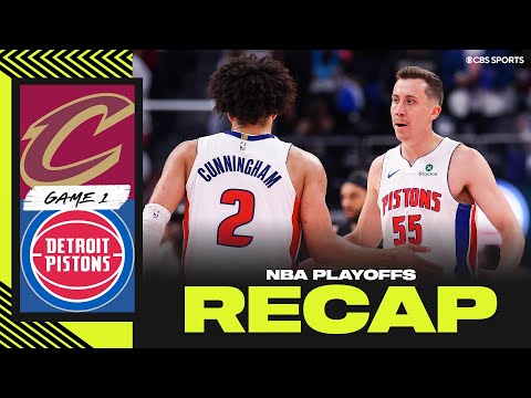 Pistons outlast Cavaliers, take 1-0 series lead | 2026 NBA Playoffs