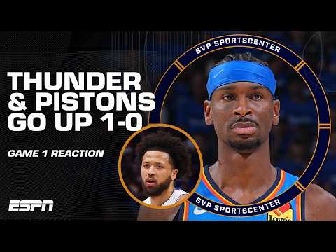 Conference Semifinals REACTION 🍿 Thunder DOMINATE the Lakers & Pistons take down Cavs | SC with SVP