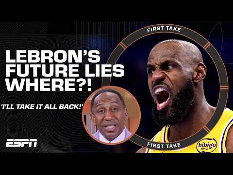 LeBron James to the NEW YORK KNICKS? 😳 Stephen A. says he’ll ‘TAKE BACK EVERYTHING!’ | First Take