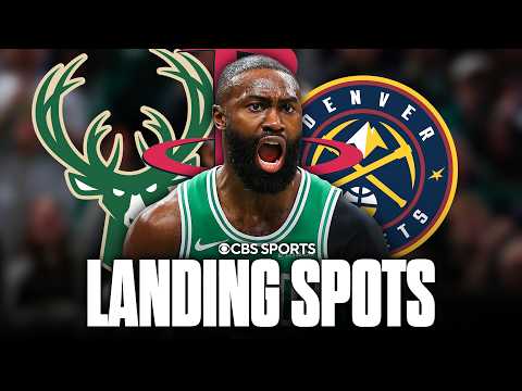Potential landing spots for Jaylen Brown if Celtics move on this offseason 🤔