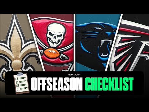 Offseason checklist for NFC South teams: Panthers, Buccaneers, Falcons, & Saints 📋