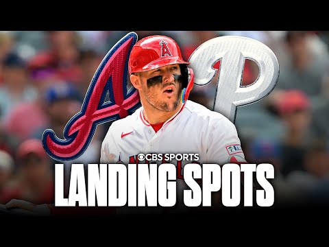 Potential Landing Spots for Mike Trout if Angels trade him | Phillies, Braves, & More
