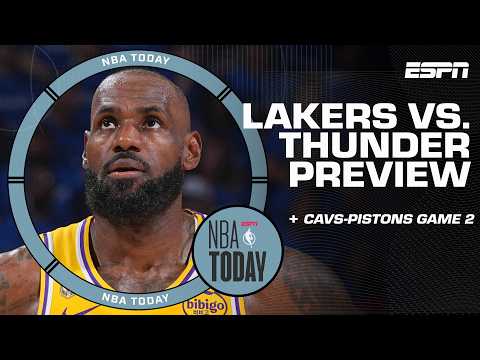 How can the Lakers flip the series on the Thunder in Game 2? | NBA Today