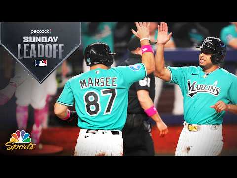 Marlins’ pressure on basepaths leads to Mother’s Day win over Nats | MLB Sunday Leadoff | MLB on NBC
