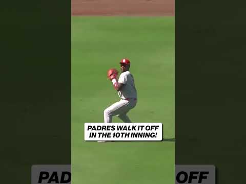PADRES MOTHER’S DAY WALK-OFF! Manny Machado’s sac fly secures the win 😤 #padres #walkoff #mlb