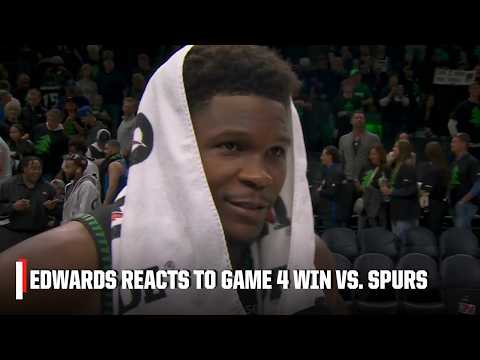 ‘EVERYTHING I GOT!’ – Anthony Edwards on what this series has taken out of him | NBA on ESPN