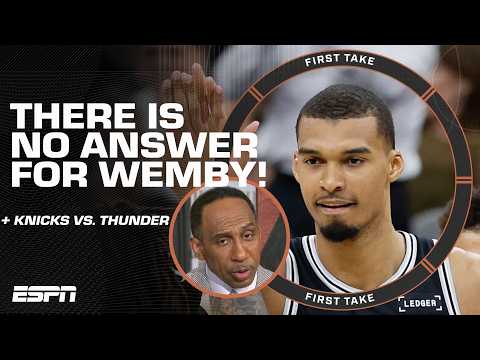 Stephen A. says there’s NO ANSWER for Wemby after Game 5: I’m THANKFUL he’s SKINNY! 🤣 | First Take