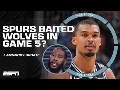 The Spurs gave the Wolves BAIT? 👀 Iman Shumpert on the Spurs’ ‘AVALANCHE’ in Game 5 | NBA Today
