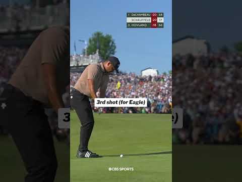 Absolute cinema on the final hole at the 2024 PGA Championship ๐ #golf