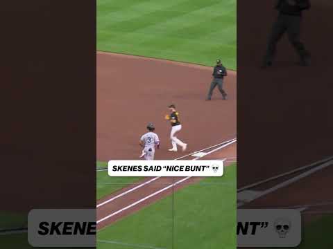 After 6 straight Skenes strikeouts to start the game, they just wanted a chance 😂 (via Pirates)