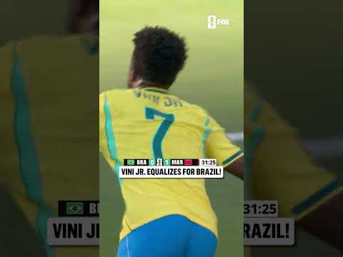 VINI JR. SCORES BRAZIL’S FIRST GOAL OF THE 2026 FIFA WORLD CUP! 🇧🇷