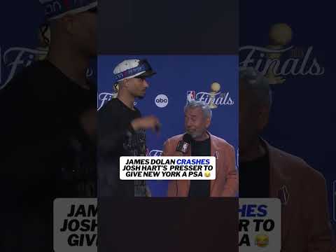 James Dolan doesn’t want anybody getting hurt #knicks #newyorkcity #nbafinals