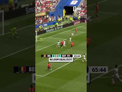 BELGIUM SCORES ITS FIRST GOAL OF THE 2026 FIFA WORLD CUP!