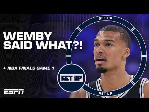 Is IMPATIENCE a virtue? Wemby says YES! 😱 | Get Up