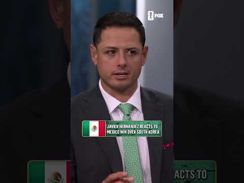 Javier Hernández shares his thoughts on Mexico’s performance against South Korea 🇲🇽
