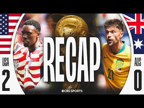 2026 FIFA World Cup: USA defeats Australia, advances to knockout stage | Game Recap