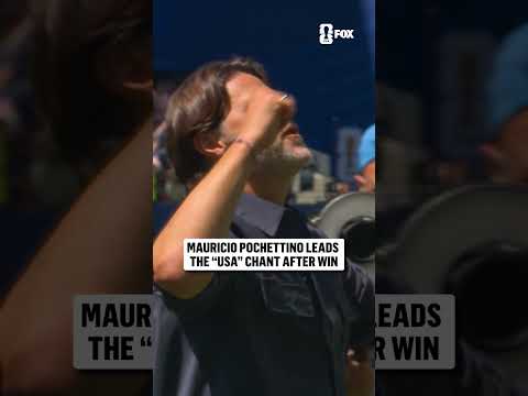 What a moment for Mauricio Pochettino