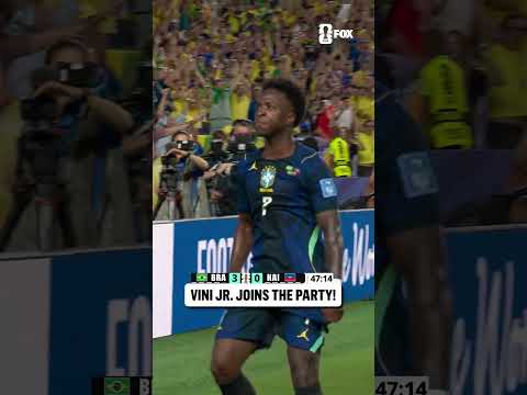2ND GOAL OF THE TOURNAMENT FOR VINI JR.!