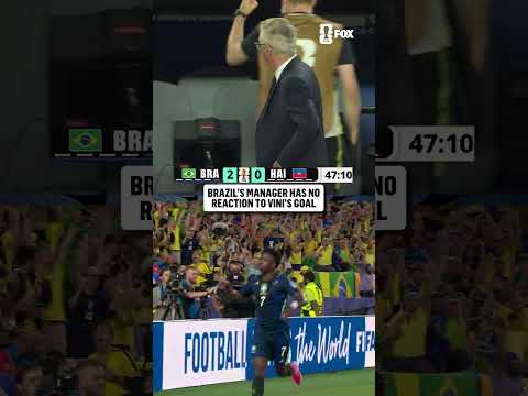 Carlo Ancelotti kept it cool after Vini Jr.’s goal