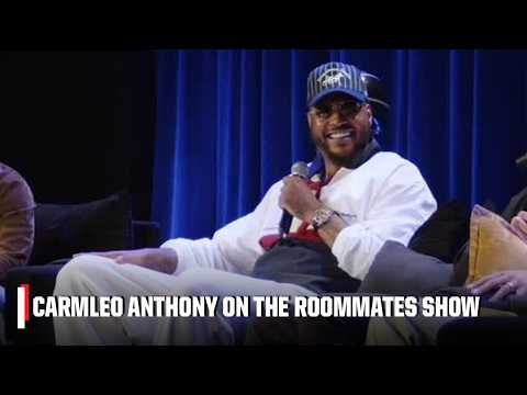 Carmelo Anthony celebrates the Knicks title 🏆 | The Roomates Show
