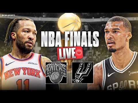Knicks vs Spurs NBA Finals Game 1 | LIVE PREGAME | Picks & Predictions ✅