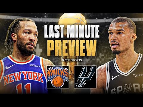 LAST MINUTE Knicks vs Spurs Game 1 Super Preview ๐จ | NBA Finals Predictions + Picks to Win