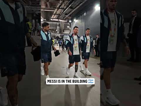 Matchday Messi: locked in