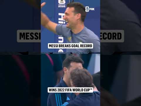 Scaloni is happier for Messi’s moments more than his own 🇦🇷
