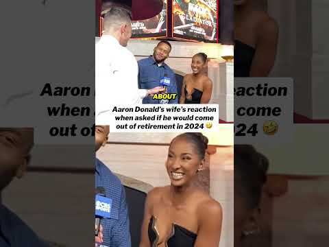 Aaron Donald may need to do some convincing if he decides to return 🤣 #aarondonald #larams #nfl