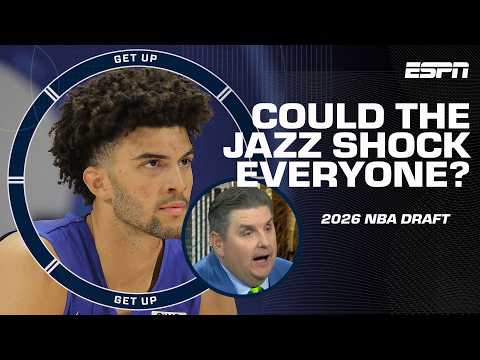 Windy thinks THERE IS A CHANCE the Jazz take Cam Boozer at No. 2 😮 | Get Up