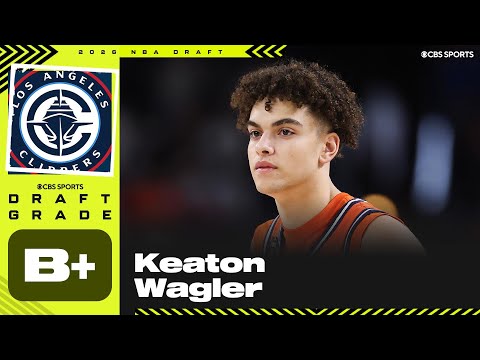 Keaton Wagler selected No. 5 overall by Clippers | 2026 NBA Draft Grades & Instant Reaction