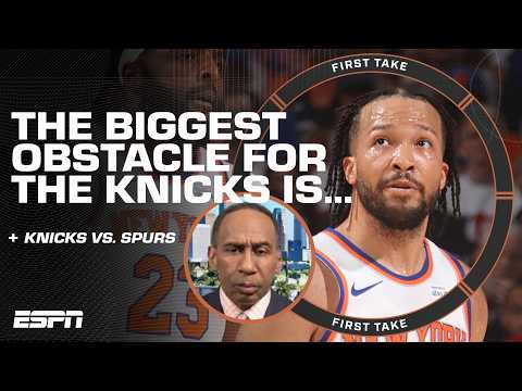 Stephen A. says the Knicks’ depth is the BIGGEST concern in the 2026 NBA Finals 😬 | First Take