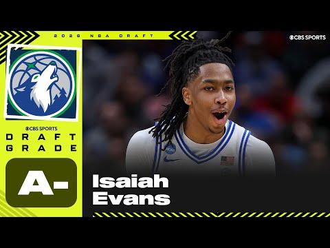 Isaiah Evans selected No. 33 overall by Timberwolves | 2026 NBA Draft Grades & Instant Reaction