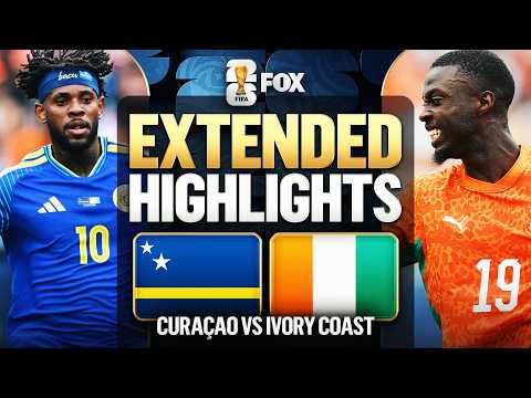 Curaçao vs Ivory Coast Extended Highlights 🌎🏆 2026 FIFA World Cup™