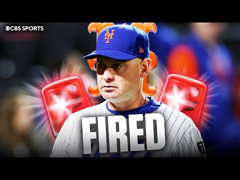 Mets fire manager Carlos Mendoza 🚨