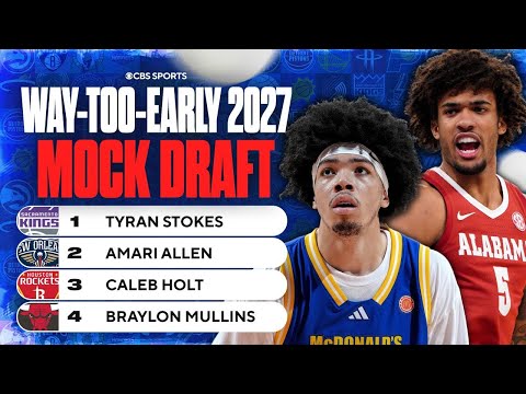 Way-Too-Early 2027 NBA Mock Draft: Tyran Stokes goes No. 1 overall to the Sacramento Kings