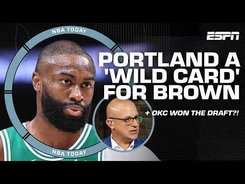 FOUR PICKS for Jaylen Brown⁉️ Celtics’ asking price + Who won the NBA Draft? | NBA Today
