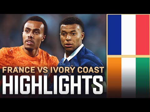 France vs Ivory Coast Extended Highlights 🌎🏆 International Friendly