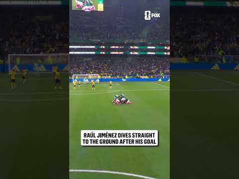 LOOK AT WHAT THIS GOAL MEANS TO RAÚL JIMÉNEZ 🇲🇽