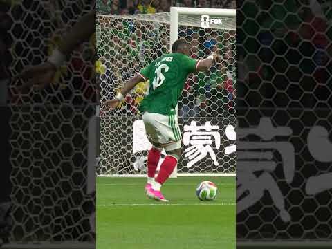 What a goal from Julián Quiñones to get things started for Mexico