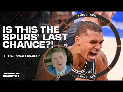 Brian Windhorst says Game 2 is a ‘MUST-WIN GAME’ for the Spurs 👀 | Get Up